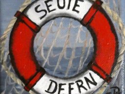 Rettungsring der Seutedeern 20x20cm